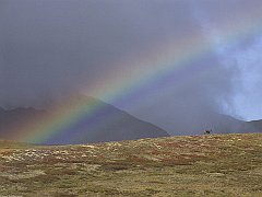 Rainbow Over the Arctic National Wildlife Refuge, Alaska